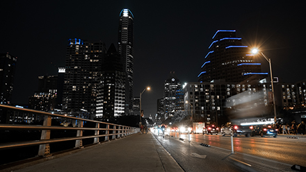 Street Photography Image of Downtown Austin Texas