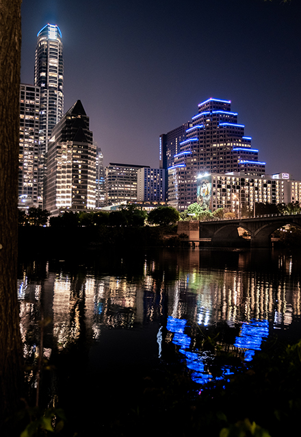 Street Photography Image of Downtown Austin Texas