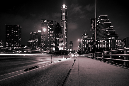Street Photography Image of Downtown Austin Texas