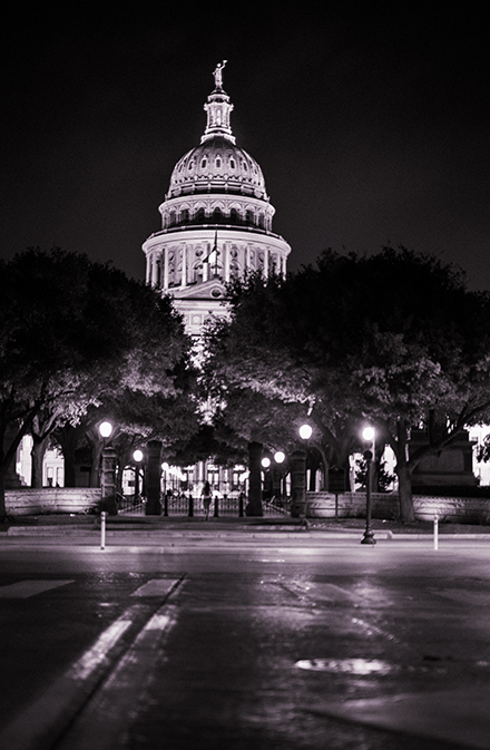 Street Photography Image of Downtown Austin Texas