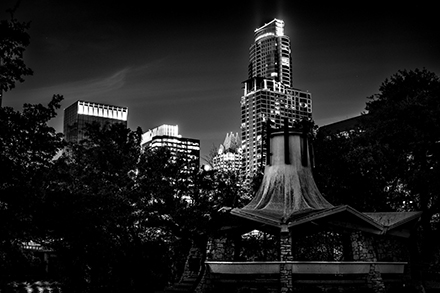 Street Photography Image of Downtown Austin Texas