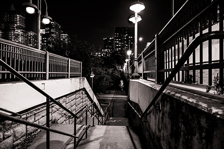 Street Photography Image of Downtown Austin Texas