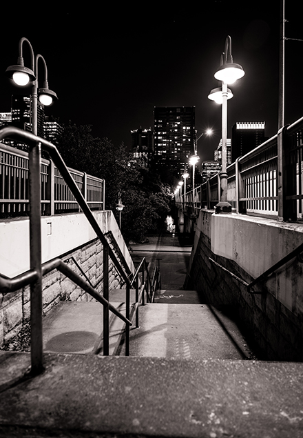 Street Photography Image of Downtown Austin Texas