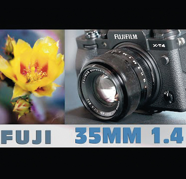 image of Fuji 35mm, 1.4 and Botanical Garden Flower Image